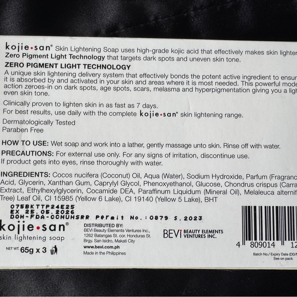 Orange Skin Lightening Soap - Picture 3 of 3